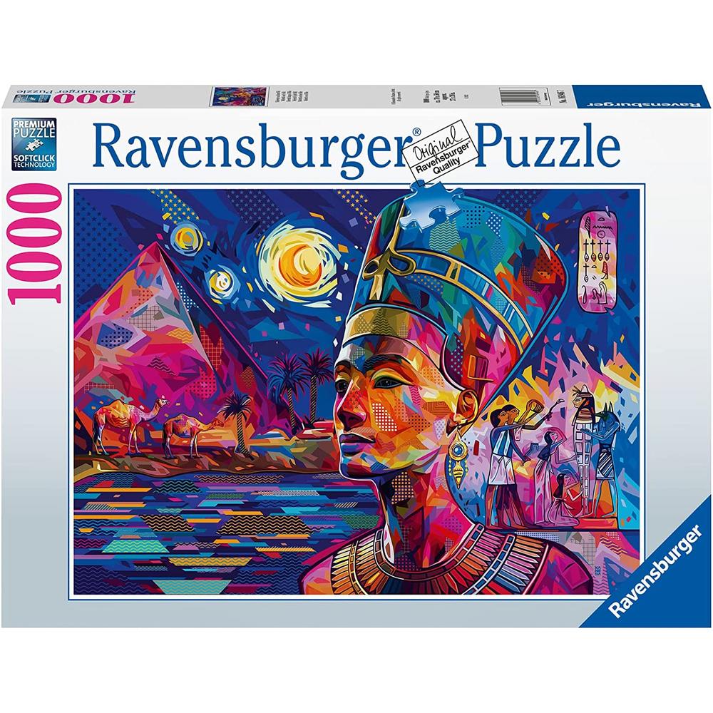 Foto 2 pulgar | Rompecabezas Nefertiti En El Nilo 1000 Piezas Ravensburger