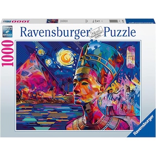 Foto 1 | Rompecabezas Nefertiti En El Nilo 1000 Piezas Ravensburger