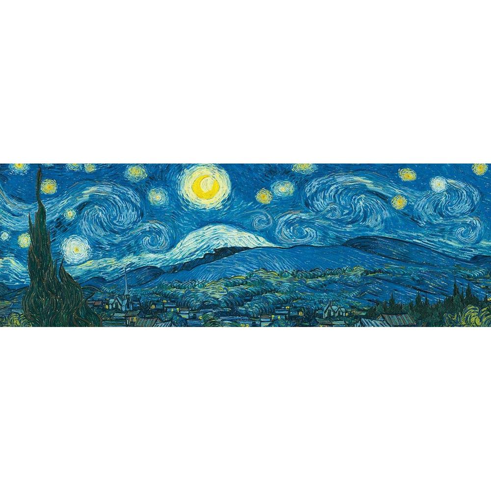 Foto 3 pulgar | Rompecabezas Panorámico Van Gogh Noche Estrellada 1000 Pz