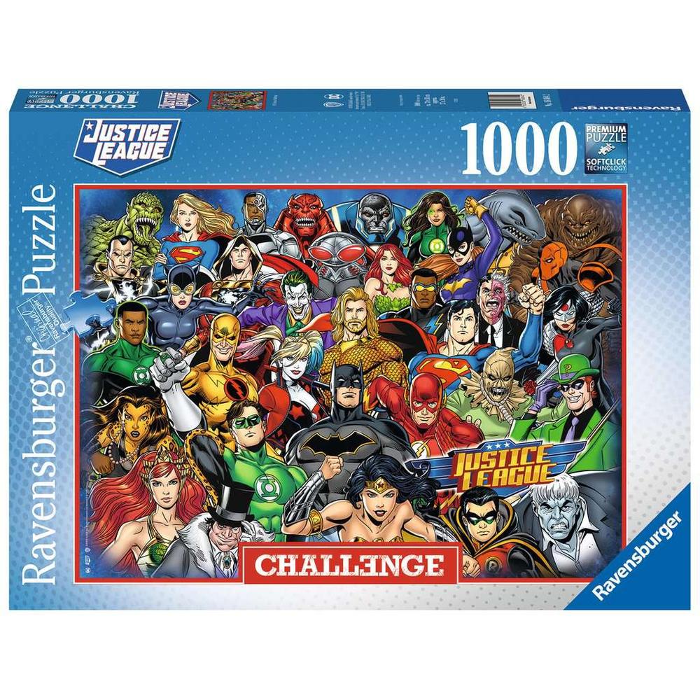 Foto 2 pulgar | Rompecabezas Dc Comics 1000 Piezas Ravensburger