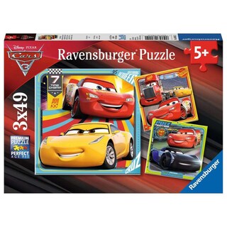 Foto 1 | Rompecabezas Leyendas Car 3x49 Piezas Ravensburger