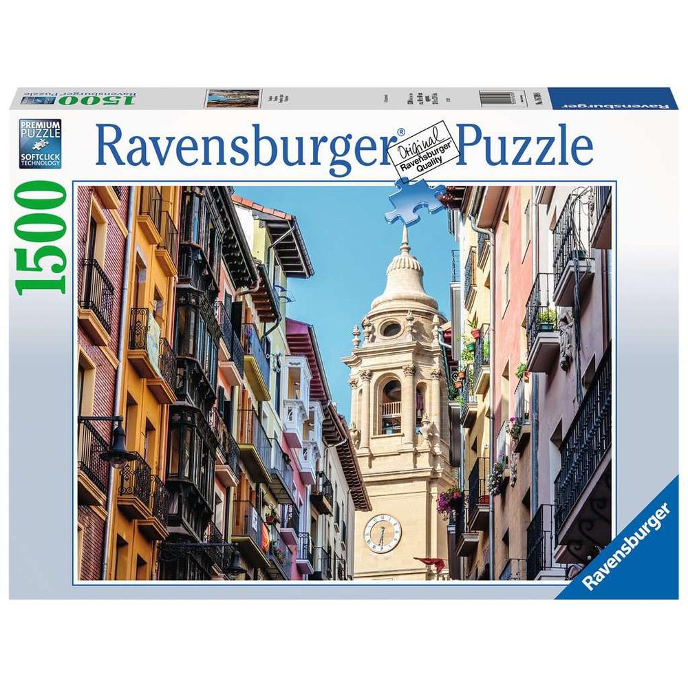 Rompecabezas Pamplona, España 1500 Piezas, Ravensburger