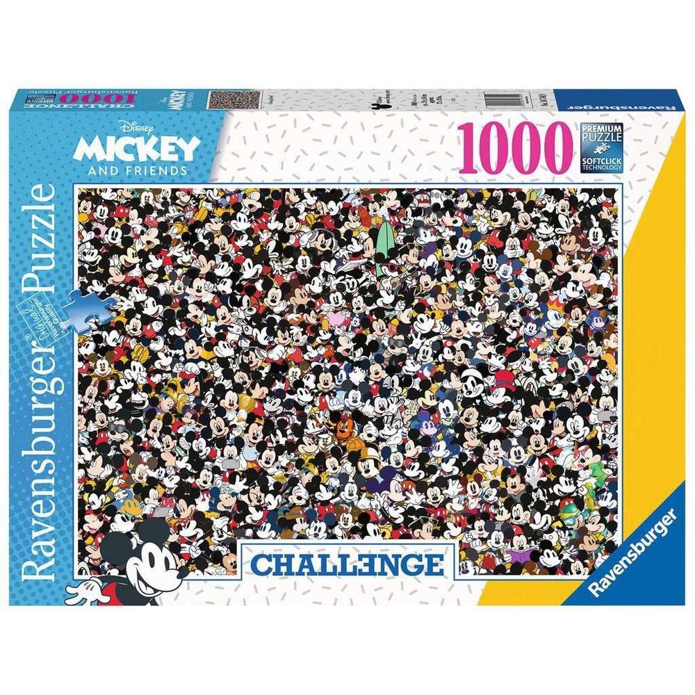 Foto 2 pulgar | Rompecabezas Challenge Mickey 1000 Piezas Ravensburger