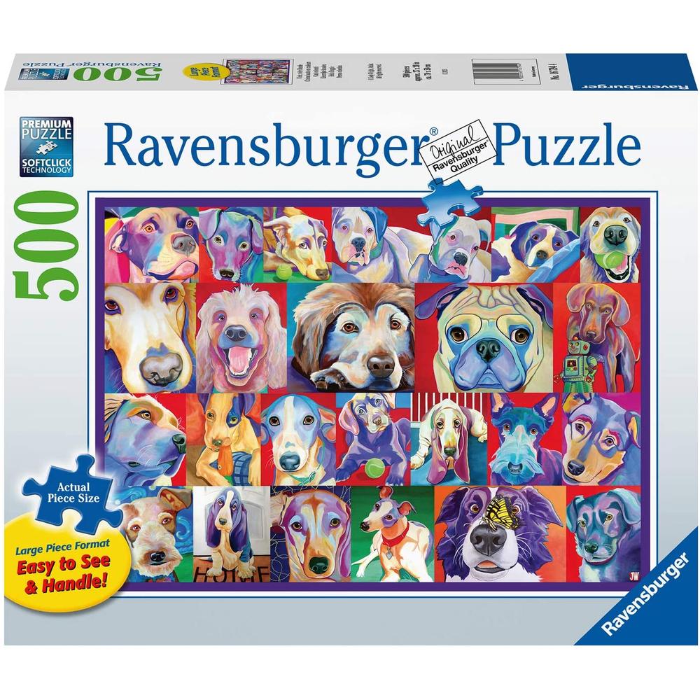Foto 2 pulgar | Rompecabezas de Mascotas Ravensburger 500 Piezas