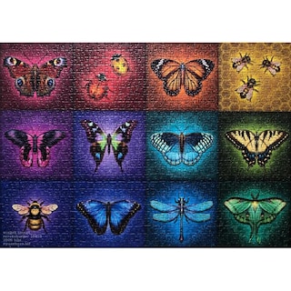 Foto 2 | Rompecabezas Mariposas de Colores Ravensburger 1000 Piezas