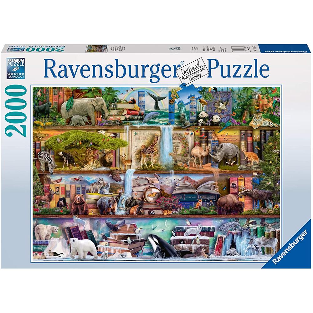 Foto 2 pulgar | Rompecabezas Reino Salvaje Ravensburger de 2000 Piezas