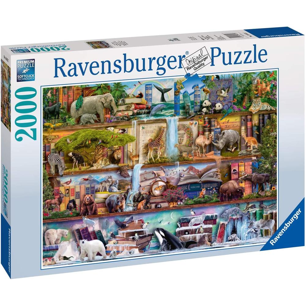 Foto 4 pulgar | Rompecabezas Reino Salvaje Ravensburger de 2000 Piezas