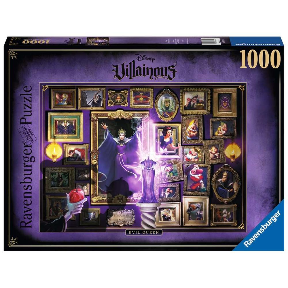 Foto 2 pulgar | Rompecabezas Disney Villanos Evil Queen Ravensburger 1000 Piezas