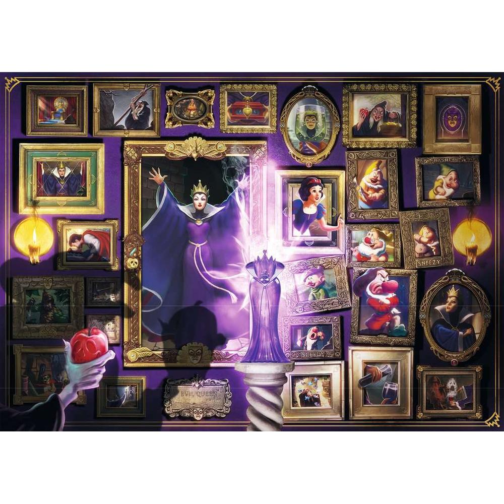 Foto 2 | Rompecabezas Disney Villanos Evil Queen Ravensburger 1000 Piezas