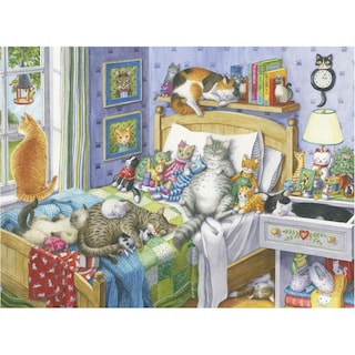 Foto 2 | Rompecabezas Ravensburger Siesta de Gatos 500 Piezas