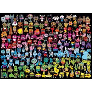 Foto 2 | Rompecabezas Heye Burgerman Doodle Rainbow de 1000 Piezas