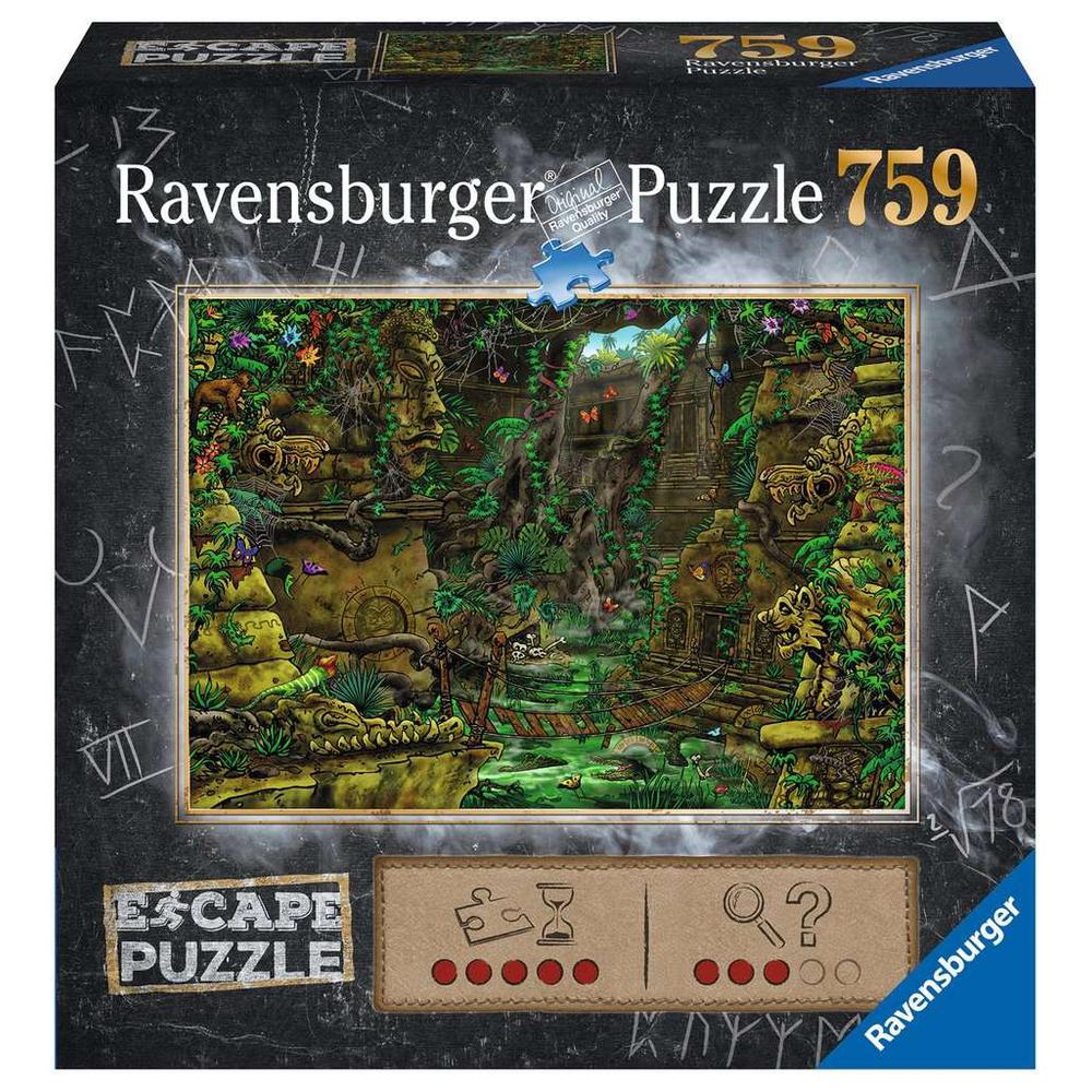 Foto 2 pulgar | Rompecabezas Ravensburger Escape Puzzle El Templo 759 Piezas