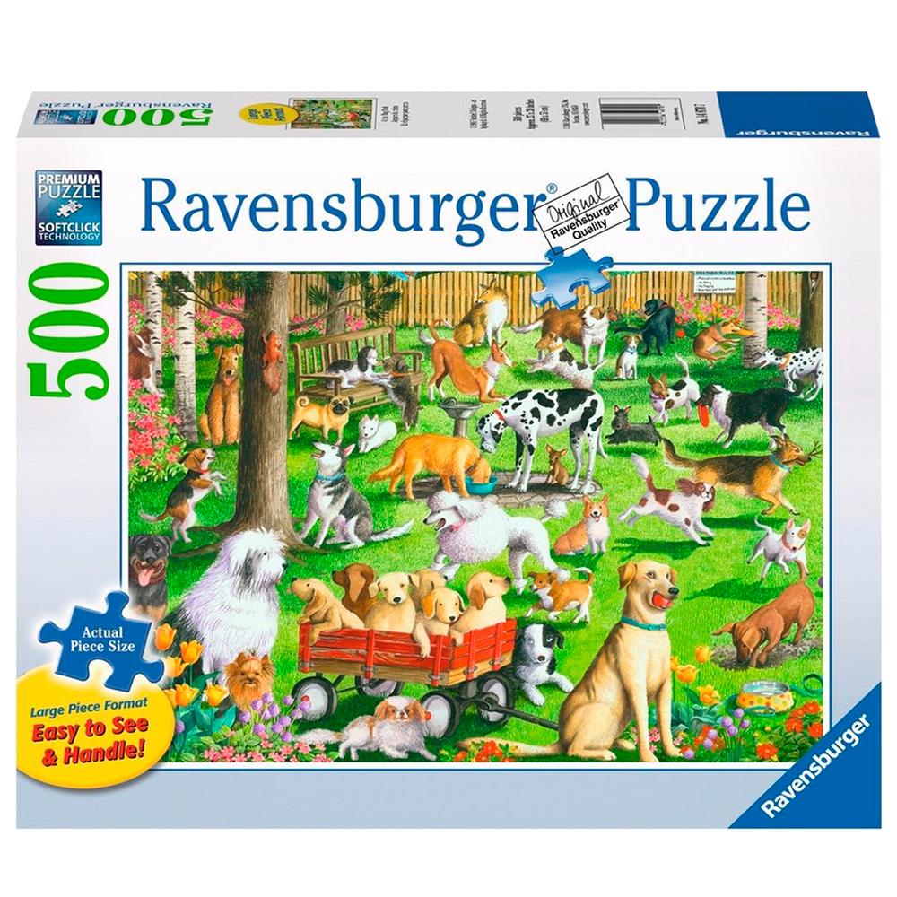 Foto 2 pulgar | Rompecabezas Ravensburger Parque con Perros 500 PZAS