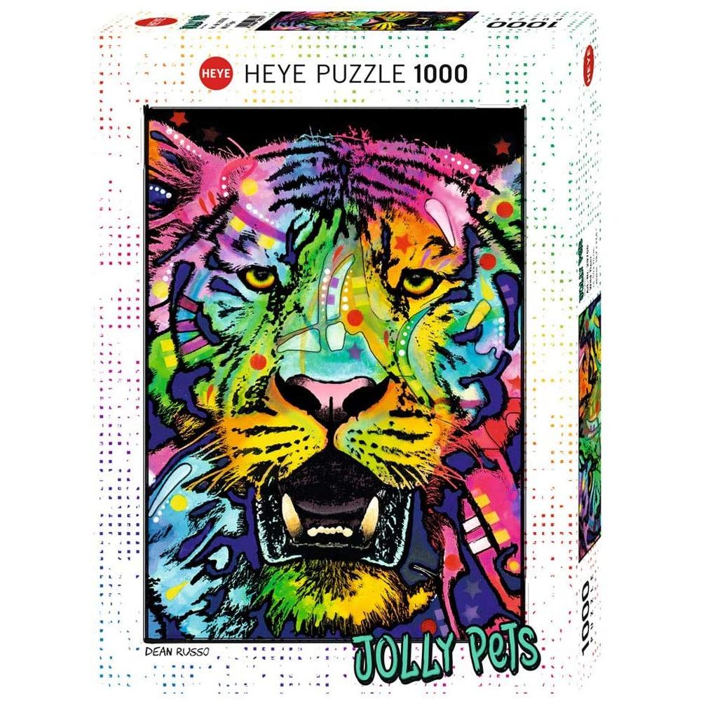 Foto 2 pulgar | Rompecabezas Heye Jolly Pets Tigre 1000 Piezas