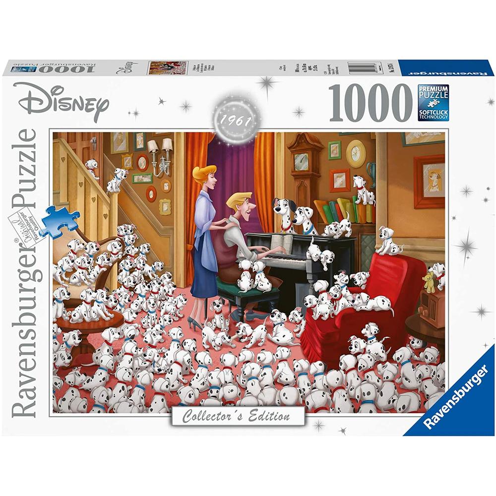 Rompecabezas Ravensburger 101 Dalmatas 1000 Piezas