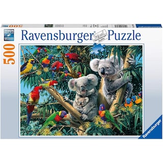 Foto 3 | Rompecabezas Ravensburger Koalas en el Árbol 500 Piezas