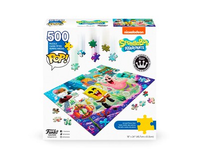 Foto 2 | Rompecabezas Funko F-0024 Multicolor Bob Esponja 500 Piezas