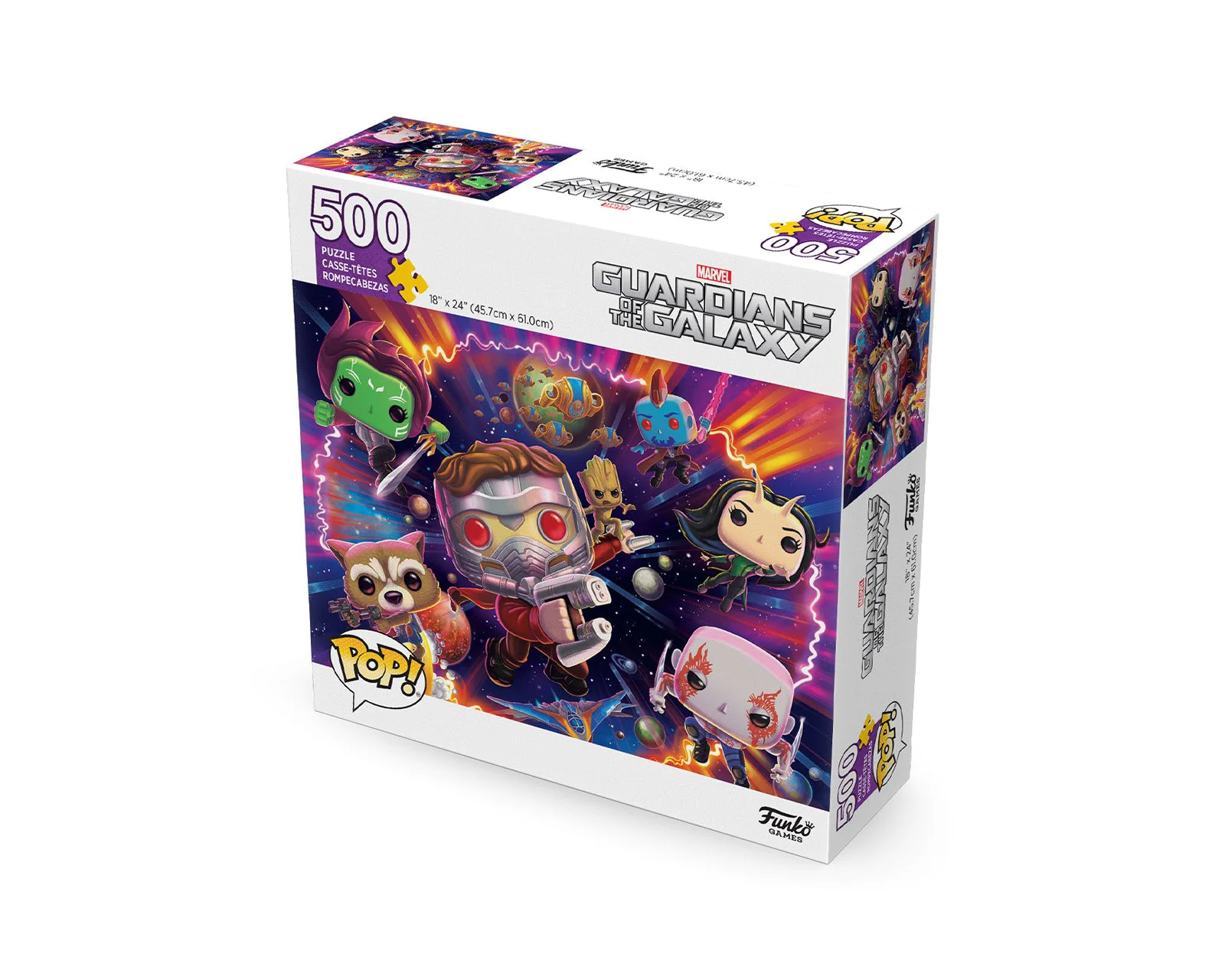 Rompecabezas Funko F-0023 Multicolor Guardianes de la Galaxia 500 Piezas