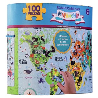 Foto 3 | Mapa Mundial Storyland Gigante para Niños