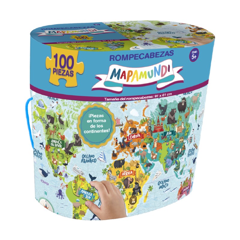 Foto 4 | Mapa Mundial Storyland Gigante para Niños