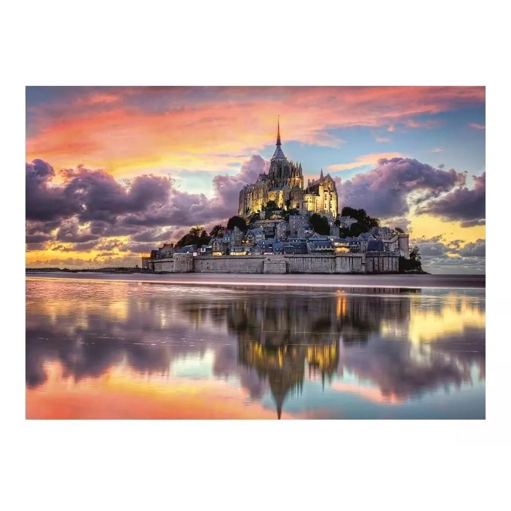 Foto 2 | Rompecabezas Clementoni Le Magnifique Mont St Michel 1000 Piezas