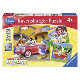 Foto 1 | Rompecabezas Ravensburger 3 en 1 Todo Mundo Ama a Mickey 49 Piezas Cada Uno