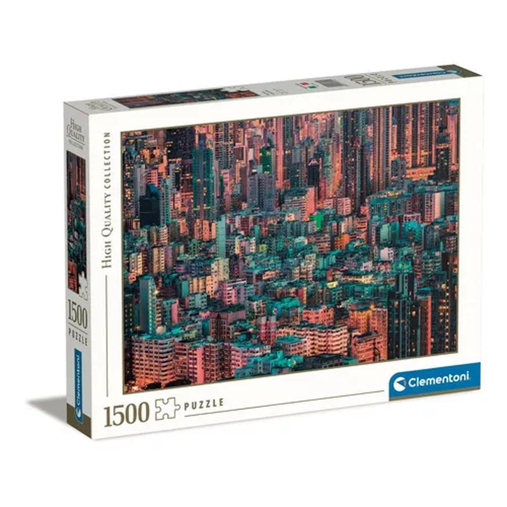 Rompecabezas Clementoni 31692 Multicolor 1500 Piezas - Hong Kong La Colmena