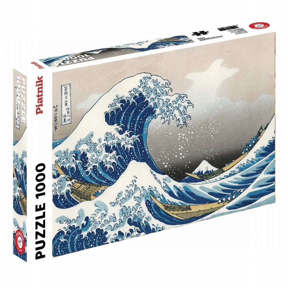 Rompecabezas Clementoni Gran Ola De Hokusai 1000 Piezas