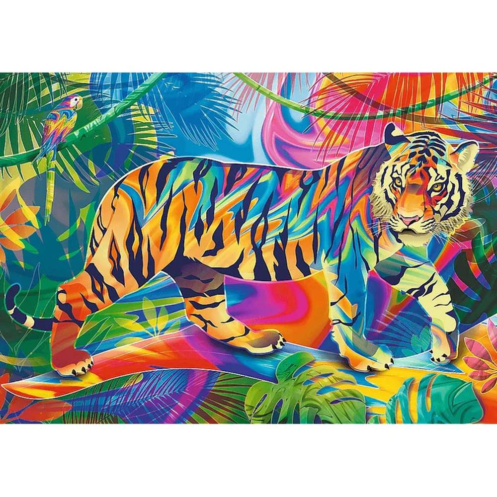 Foto 3 pulgar | Rompecabezas Novelty Trefl Prime Unlimited Fit Technology Tigre 500 Piezas