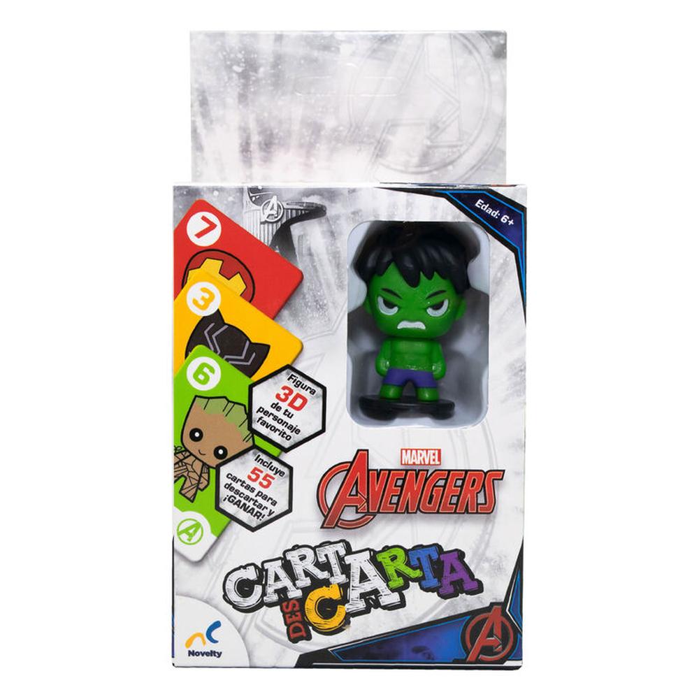 Foto 2 pulgar | Juego de Cartas Descarta Avengers Novelty