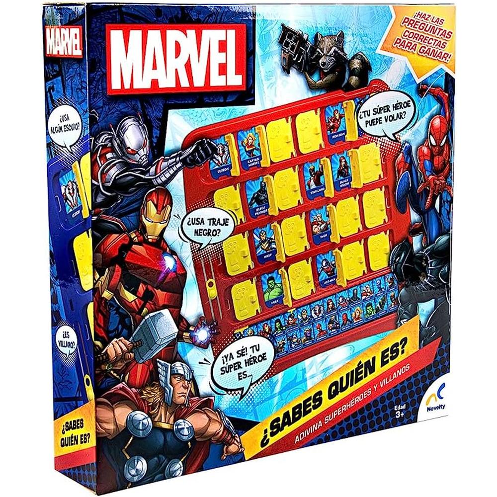 Juego de Viaje Marvel Sabes Quien Es?