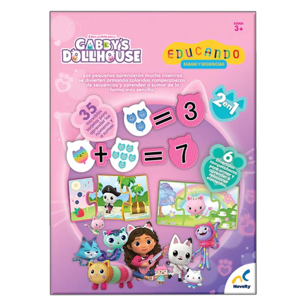 Foto 3 | Juego Novelty Educando: Sumas y Secuencias Gabbys Dollhous