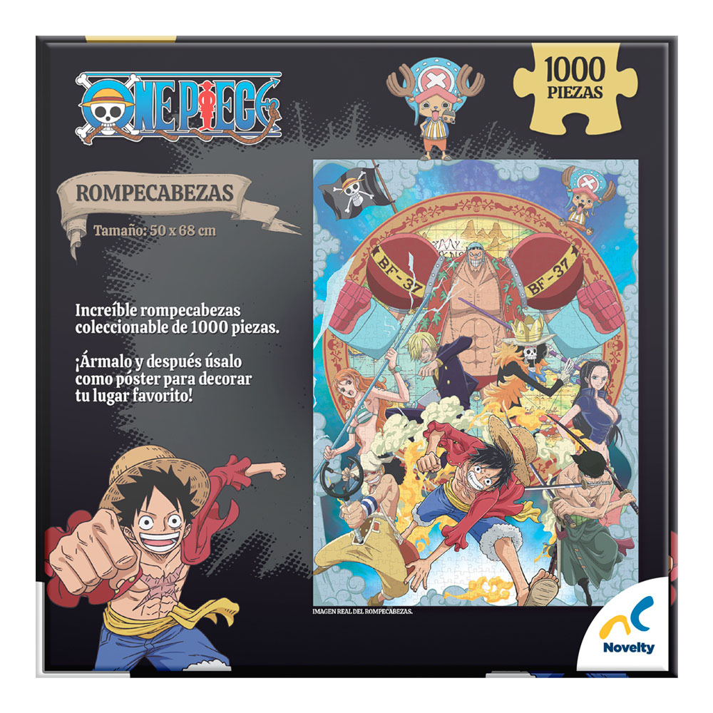 Foto 5 pulgar | Rompecabezas Coleccionable Novelty One Piece 1000 Piezas