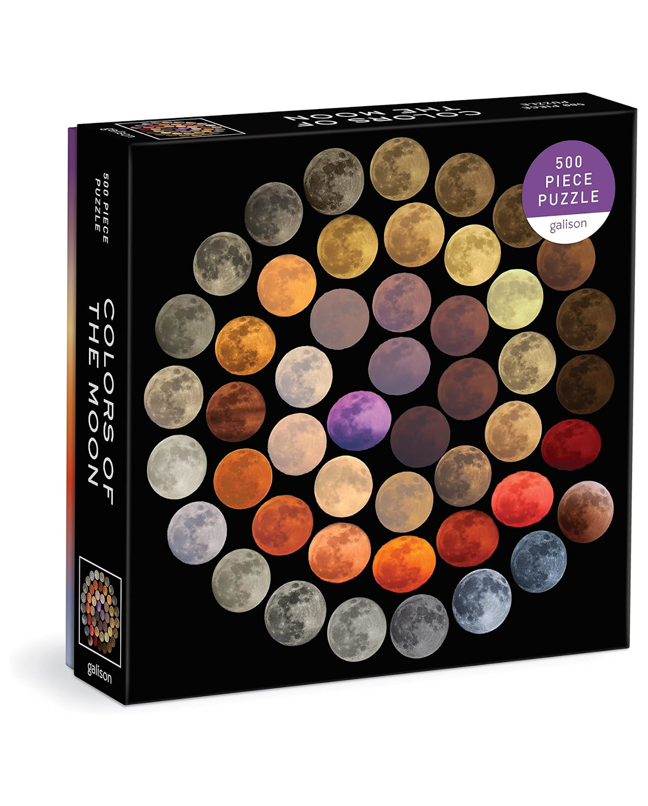 Foto 2 pulgar | Rompecabezas Colors Of The Moon 500 Piezas Puzzle