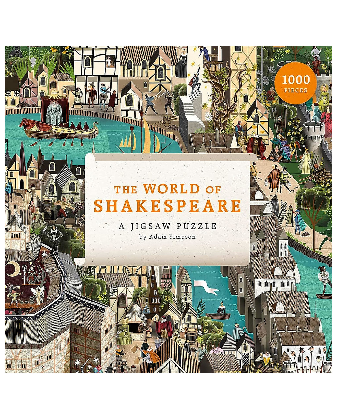 Rompecabezas The World Of Shakespeare 1000 Piezas