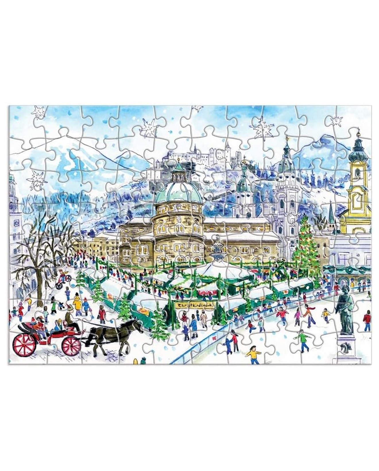 Foto 5 pulgar | Rompecabezas Michael Storrings 12 Days Of Christmas Puzzle Advent Calendar