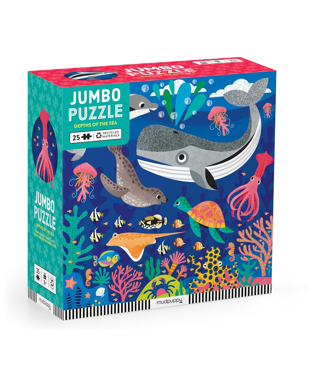 Rompecabezas Jumbo Depths Of The Sea 25 Piezas