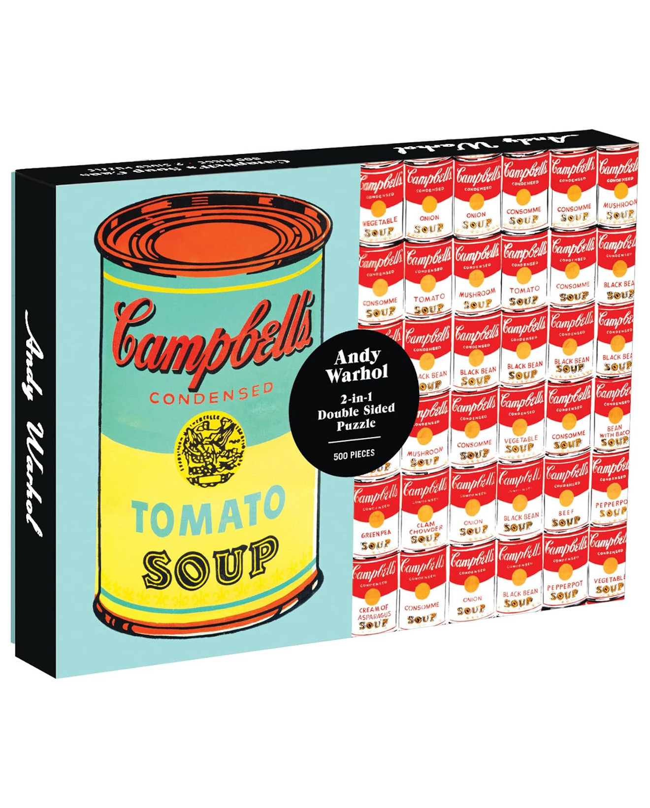 Rompecabezas Larousse de Andy Warhol Lata de Sopa 500 Piezas