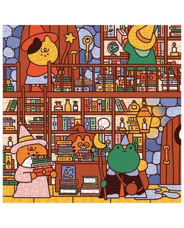 Foto 2 | Rompecabezas Larousse The Wizard's Library 500 Piezas