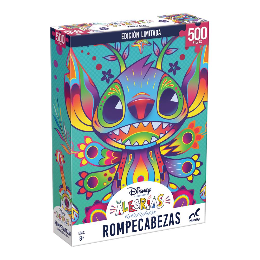 Foto 2 pulgar | Rompecabezas Lion Novelty Stitch Disney Alegrías 500 Piezas Coleccionable
