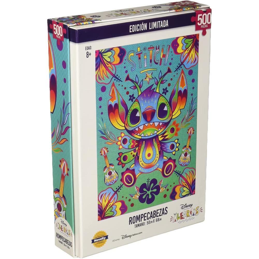 Foto 2 | Rompecabezas Lion Novelty Stitch Disney Alegrías 500 Piezas Coleccionable