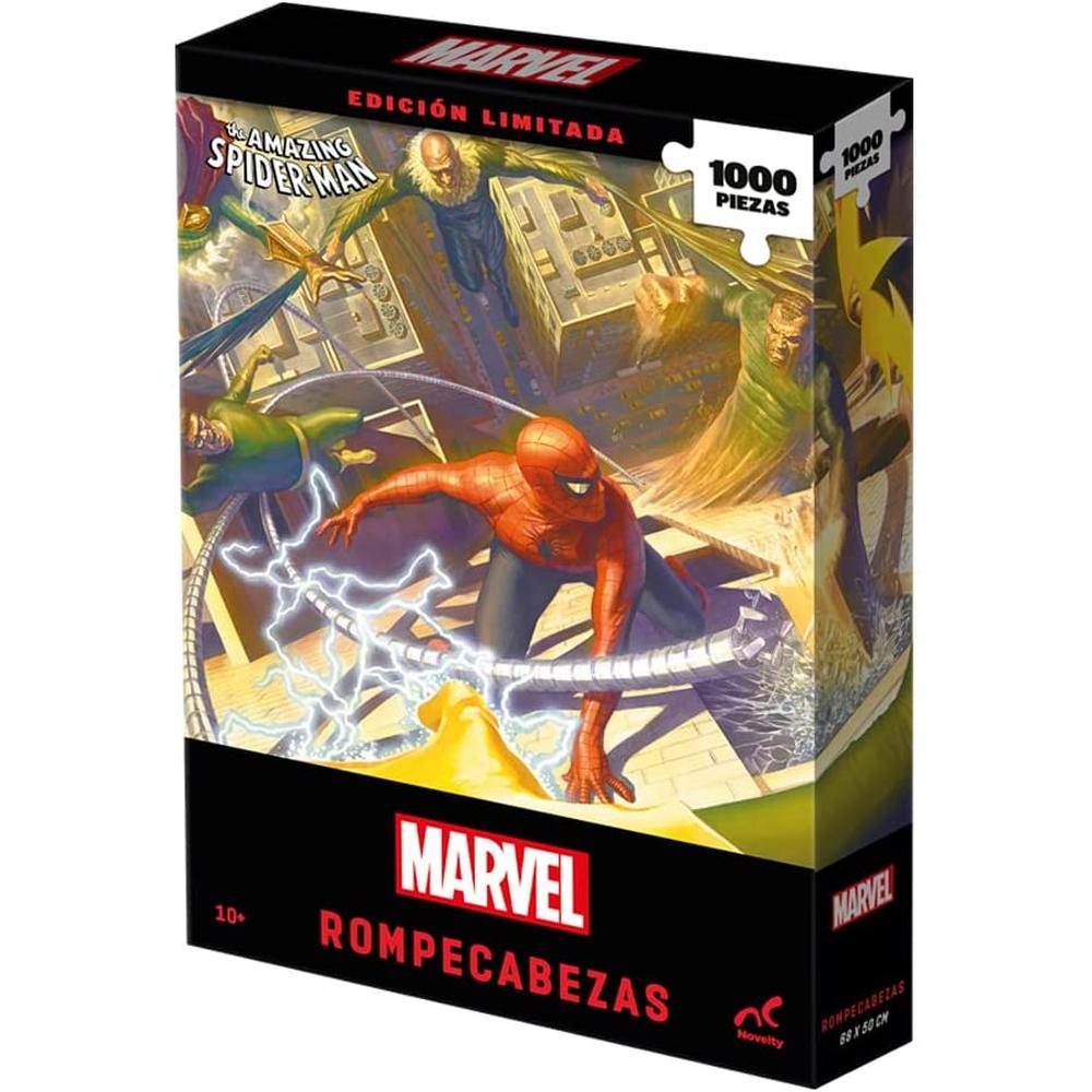 Foto 2 | Rompecabezas Lion Novelty Spider-Man 1000 Piezas Coleccionable