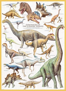 Foto 2 | Rompecabezas Eurographics Dinosaurios 1000 Piezas - Venta Internacional