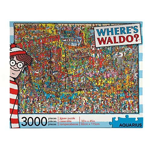 Foto 2 pulgar | Rompecabezas Aquarius Where's Waldo 3000 Piezas - Venta Internacional