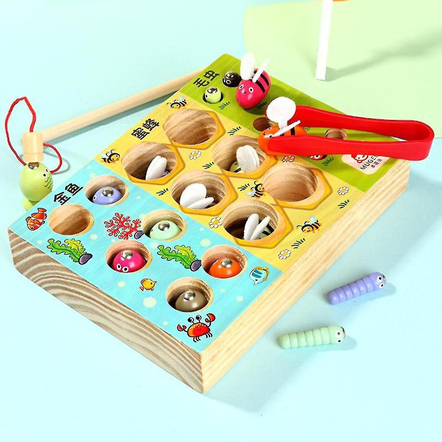 Foto 4 pulgar | Venta Internacional - Puzzle De Madera, Juguete Educativo Para La Primera Infancia