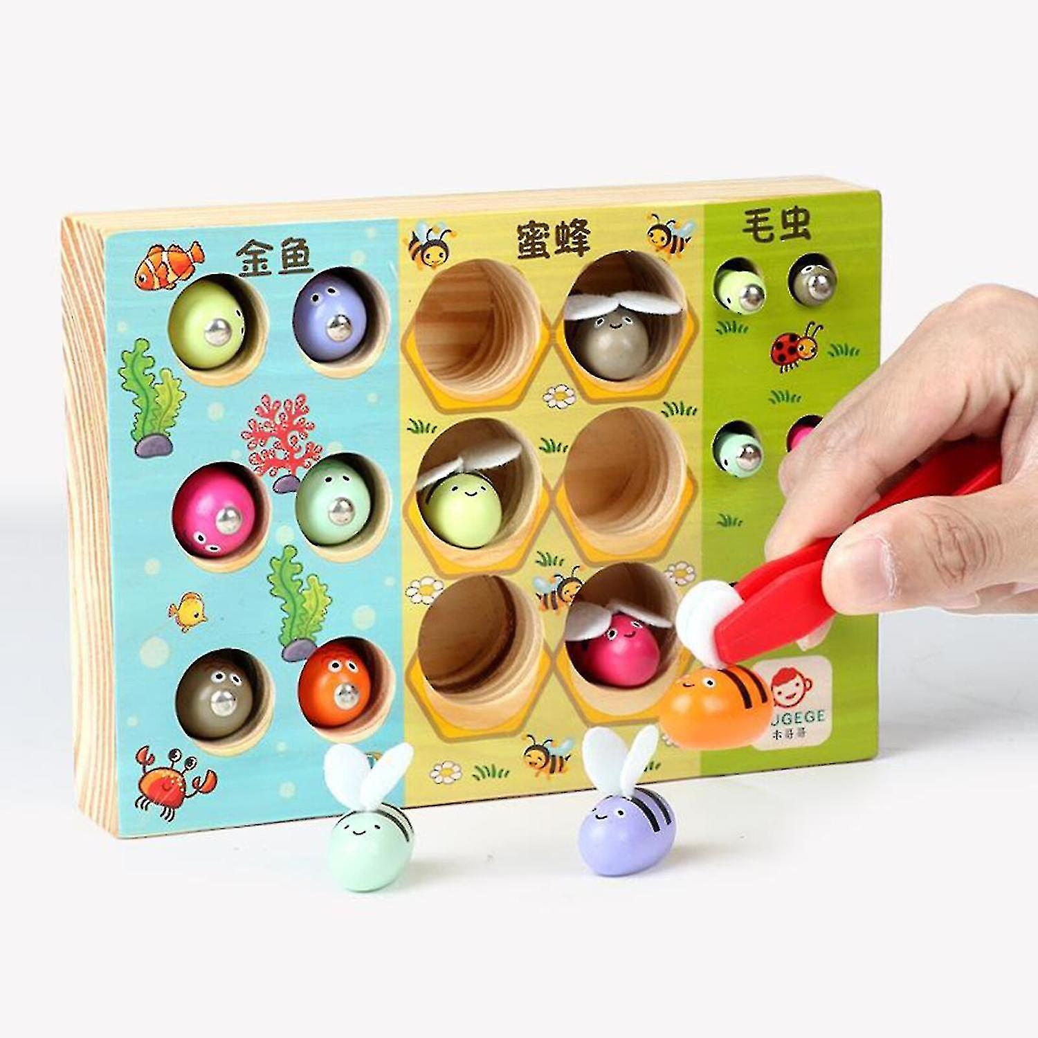 Foto 5 pulgar | Venta Internacional - Puzzle De Madera, Juguete Educativo Para La Primera Infancia