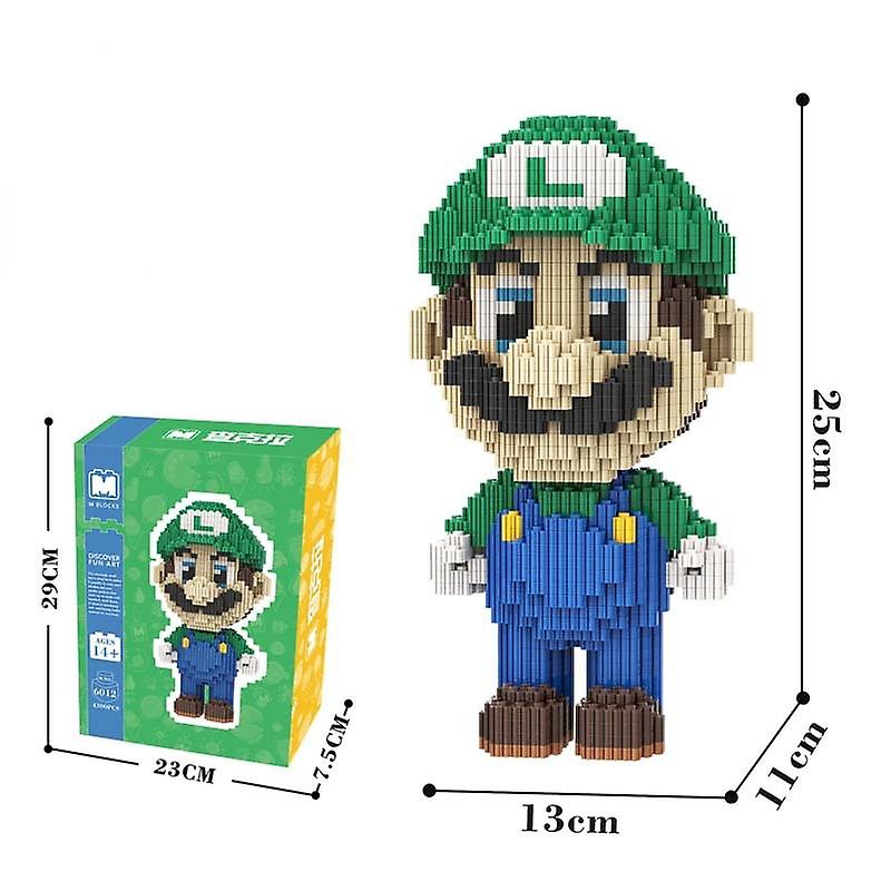 Foto 2 pulgar | Venta Internacional - Bloque De Madera De Alta Dificultad Para Padres E Hijos De La Serie Mario Puzzle Mario