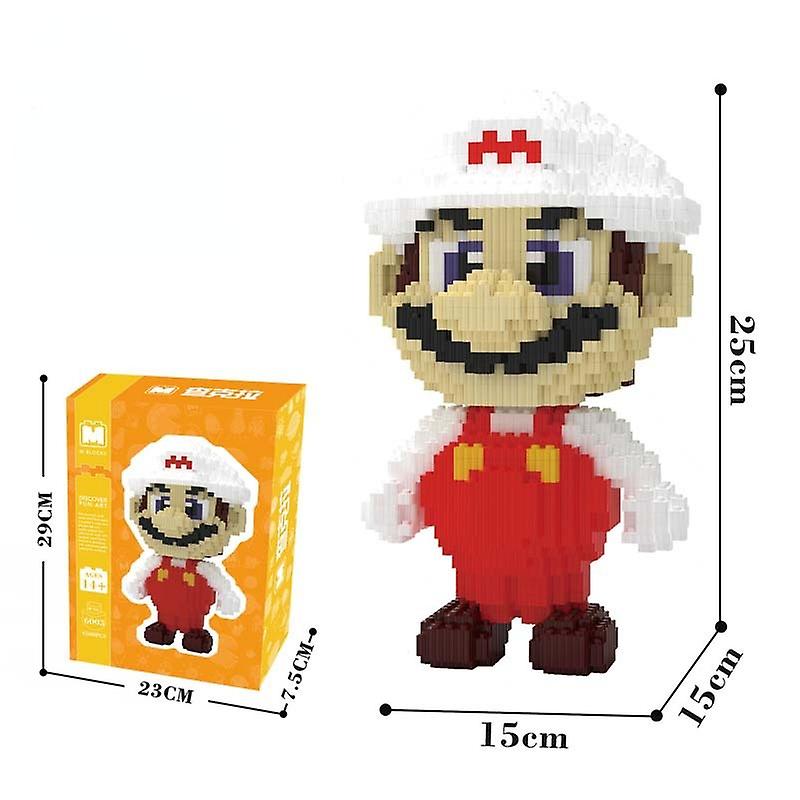 Foto 2 pulgar | Venta Internacional - Bloque De Madera De Alta Dificultad Para Padres E Hijos De La Serie Mario Puzzle Mario