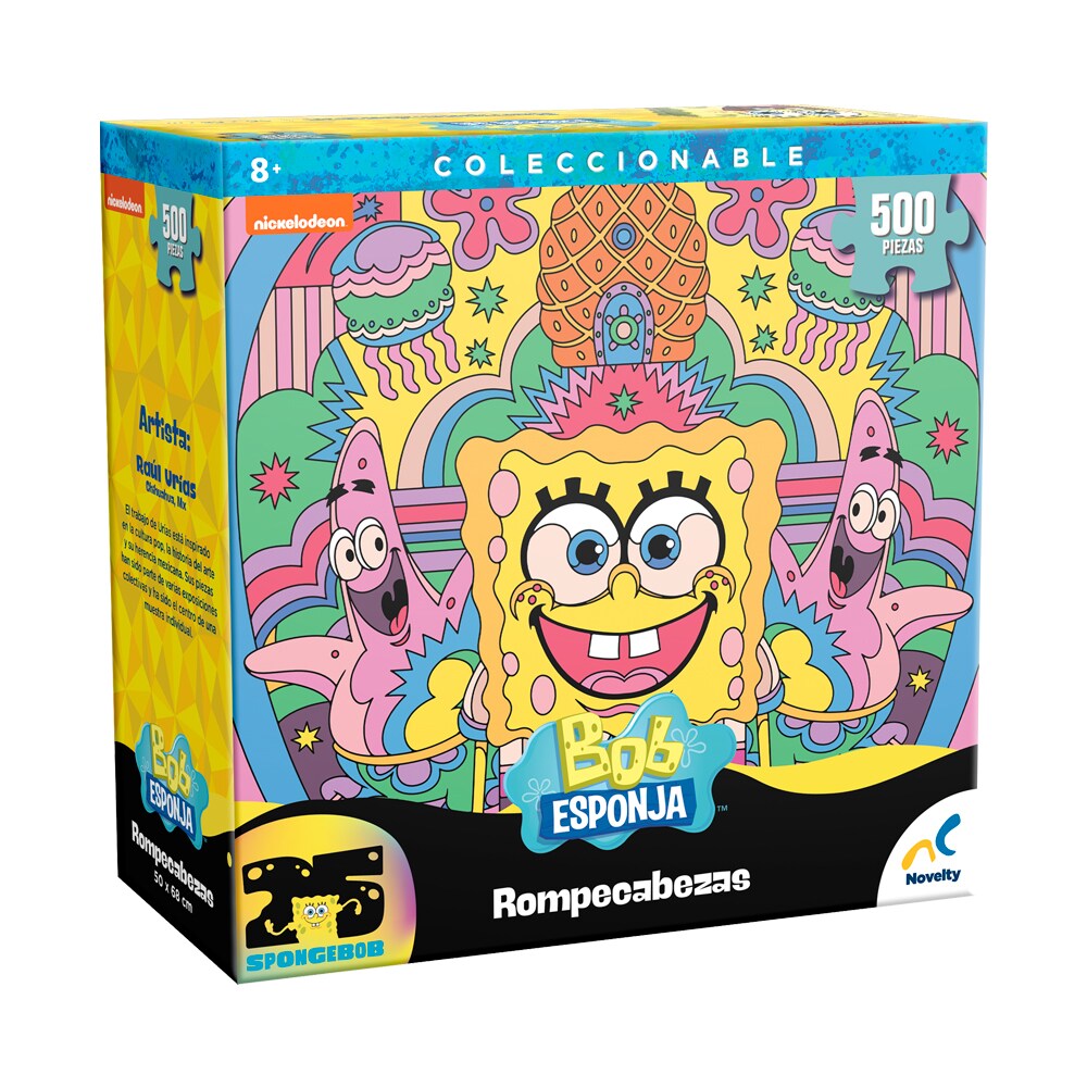 Rompecabezas Coleccionable Bob Esponja 500 Piezas $219