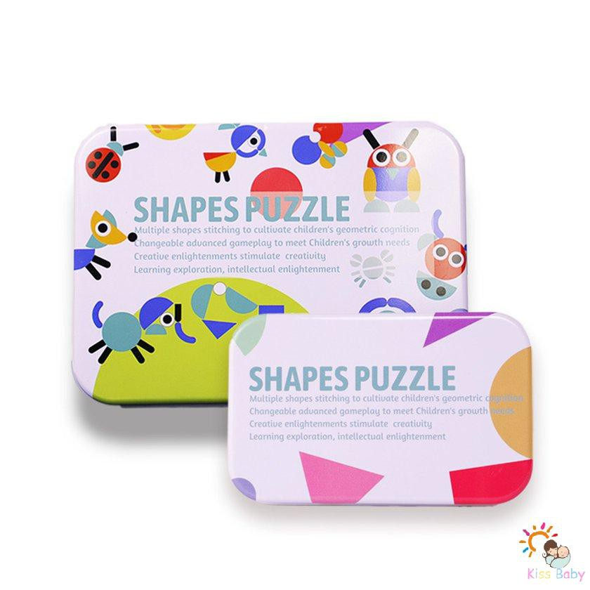 Foto 6 pulgar | Puzzle Toy Kiss Kindergarten Intellectual Square Para Niños - Venta Internacional.